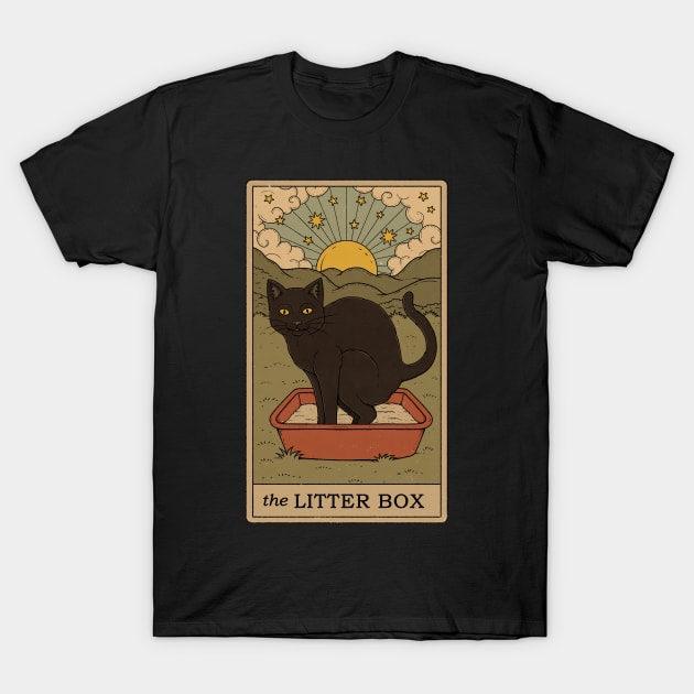 The Litter Box T-Shirt by thiagocorrea